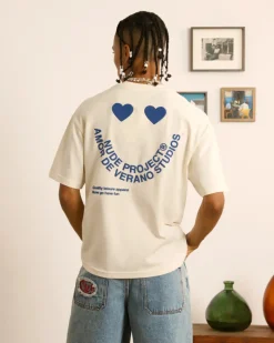 Nude Project Happy Tee Marshmallow Fashion
