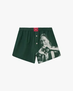 Nude Project Heart Boxer Green New