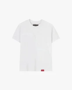 Nude Project Heart Slim Tee White Outlet