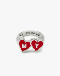 Nude Project Heart Stamp Ring Discount