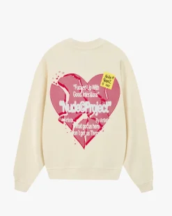 Nude Project Heartbroken Sweatshirt Marshmallow Hot