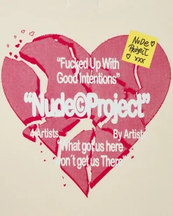 Nude Project Heartbroken Sweatshirt Marshmallow Hot