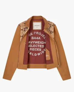 Nude Project Heavy Canvas Trucker Jacket Animalie Hot