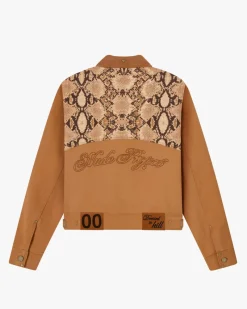 Nude Project Heavy Canvas Trucker Jacket Animalie Hot