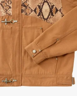 Nude Project Heavy Canvas Trucker Jacket Animalie Hot