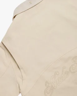 Nude Project Heavy Canvas Trucker Jacket Offwhite Sale
