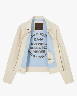 Nude Project Heavy Canvas Trucker Jacket Offwhite Sale