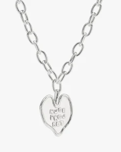 Nude Project Horizonte Necklace Silver New