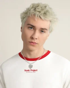 Nude Project Horizonte Necklace Silver New