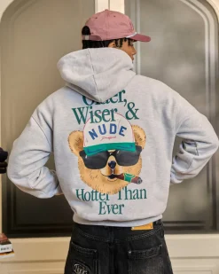 Nude Project Hot Hoodie Grey Melange New