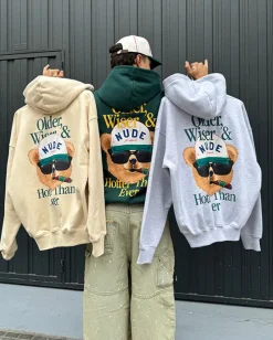 Nude Project Hot Hoodie Grey Melange New