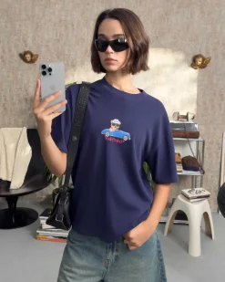 Nude Project Hot Tee Navy Best