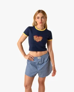 Nude Project Hot Top Navy Fashion