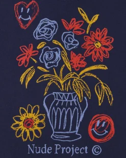 Nude Project Jarron Tee Navy Discount