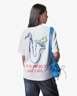 Nude Project Jazz Café Tee White Online