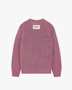Nude Project Jonion Knit Sweater Pink Melange Online