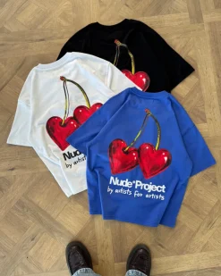 Nude Project Juicy Cherry Tee Black Discount