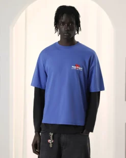 Nude Project Juicy Cherry Tee Blue Fashion