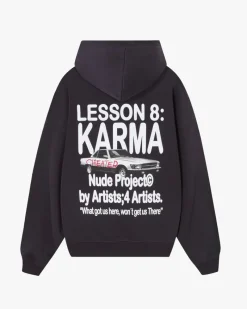 Nude Project Karma Hoodie Ash Best