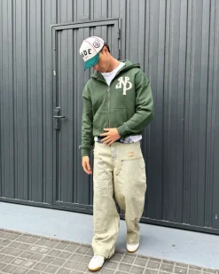 Nude Project Kill Bill Zip-Up Hoodie Green Hot