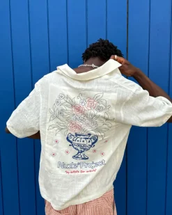 Nude Project Kimchi Resort Shirt Off-White Best