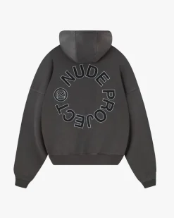 Nude Project Kory Boxy Hoodie Ash Fashion