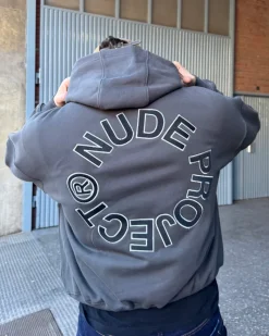 Nude Project Kory Boxy Hoodie Ash Fashion