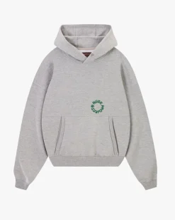 Nude Project Kory Boxy Hoodie Grey Melange Fashion