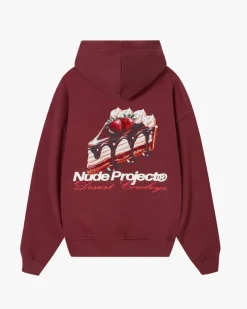 Nude Project La Tarte Hoodie Burgundy Hot