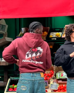 Nude Project La Tarte Hoodie Burgundy Hot