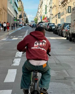 Nude Project La Tarte Hoodie Burgundy Hot