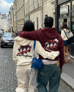 Nude Project La Tarte Hoodie Burgundy Hot