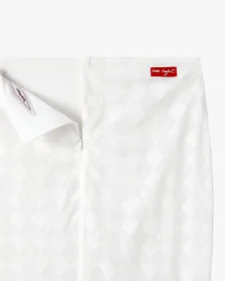 Nude Project Laca Skirt White New