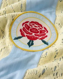 Nude Project Lace Football Polo Baby Blue Best