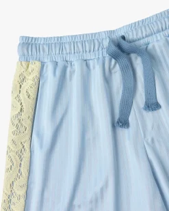 Nude Project Lace Football Short Baby Blue Outlet