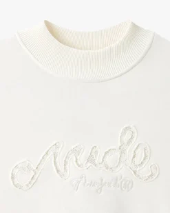 Nude Project Lacy Sweatshirt Off-White Hot