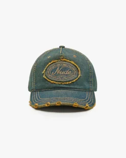 Nude Project Laurel Denim Cap Green New