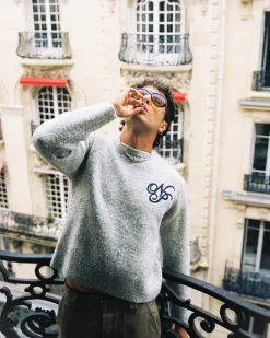 Nude Project Le Marais Knit Sweater Grey Clearance