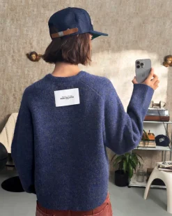 Nude Project Le Marais Knit Sweater  Navy Fashion