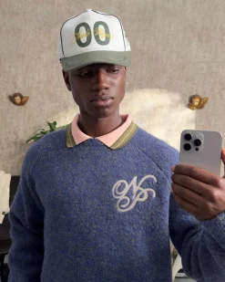 Nude Project Le Marais Knit Sweater  Navy Fashion