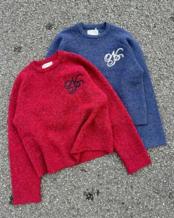 Nude Project Le Marais Knit Sweater  Navy Fashion