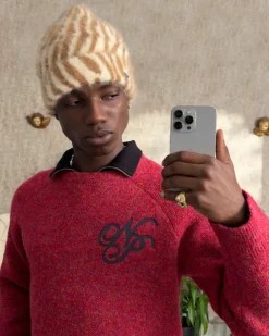 Nude Project Le Marais Knit Sweater Red Online