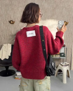 Nude Project Le Marais Knit Sweater Red Online