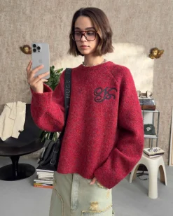 Nude Project Le Marais Knit Sweater Red Online