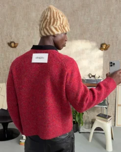 Nude Project Le Marais Knit Sweater Red Online