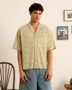 Nude Project Leaf Shirt Green Discount