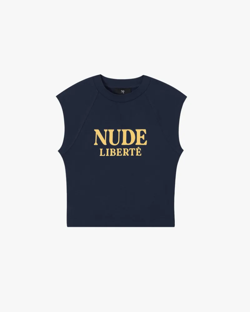 Nude Project Liberté Top Navy Best