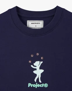 Nude Project Lil'Rebel Tee Navy Fashion