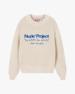 Nude Project Liqueza Knit Ecru Fashion
