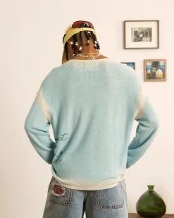 Nude Project Local Knit Baby Blue Sale